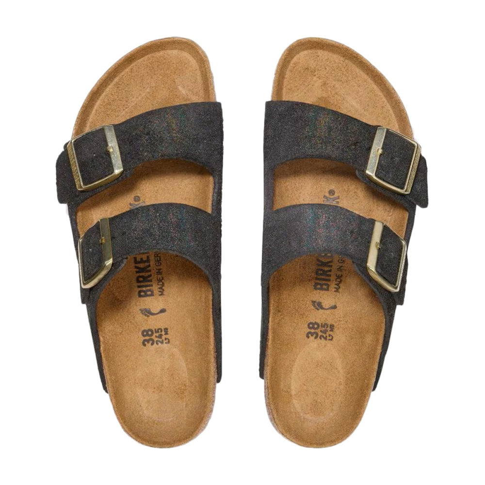 Birkenstock Womens Arizona Sandals in Black Color
