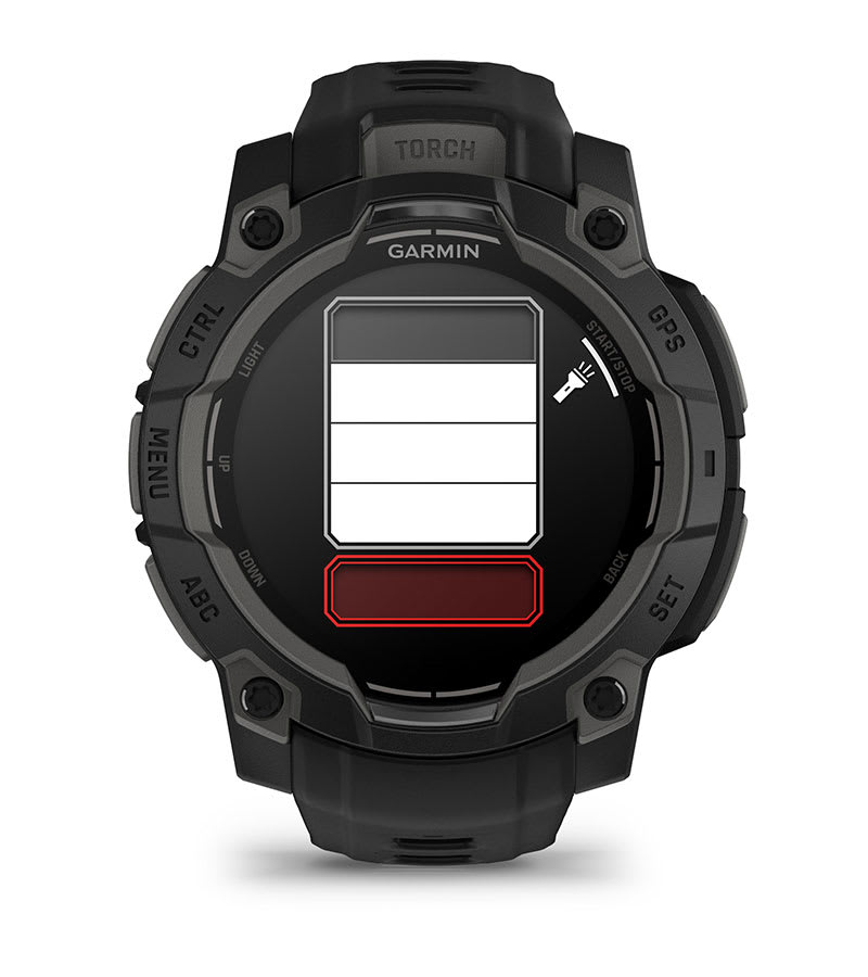 Garmin Unisex Instinct 3 50Mm Amoled Smart Watches in Grey Color