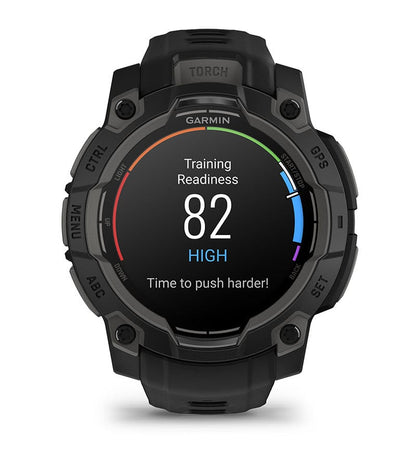 Garmin Unisex Instinct 3 45Mm Amoled Smart Watches in Black Color