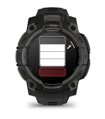 Garmin Unisex Instinct 3 45Mm Amoled Smart Watches in Black Color