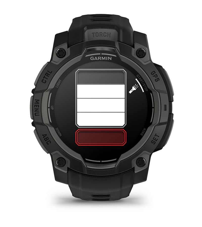 Garmin Unisex Instinct 3 45Mm Amoled Smart Watches in Black Color