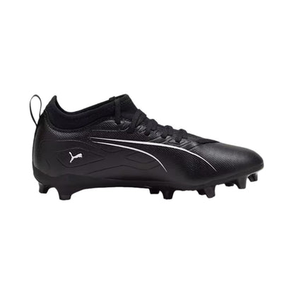 Puma Kids Ultra 5 Match FG/AG Soccer Cleats in Black Color
