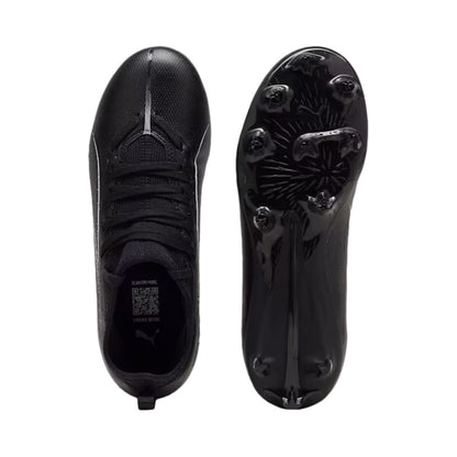 Puma Kids Ultra 5 Match FG/AG Soccer Cleats in Black Color