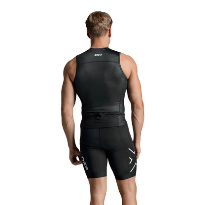 2Xu Mens Core Tri Tank Jerseys in Black Color