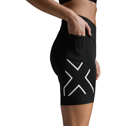 CORE TRI 6 INCH SHORT | BLACK/WHIT
