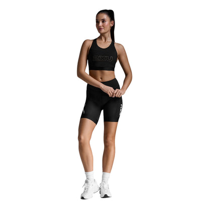 CORE TRI 6 INCH SHORT | BLACK/WHIT