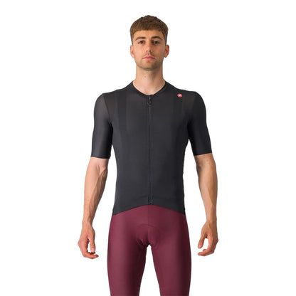 Castelli Mens Espresso Jersey in Black Color