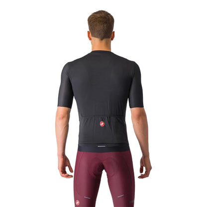 Castelli Mens Espresso Jersey in Black Color