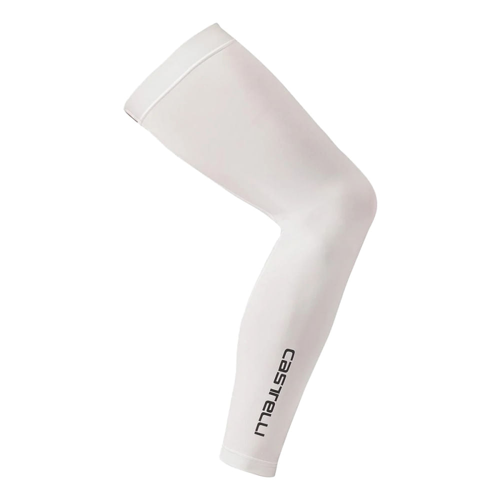 Castelli Unisex UPF 50 Light Leg 2 Sleev Cycling Warmers in White Color