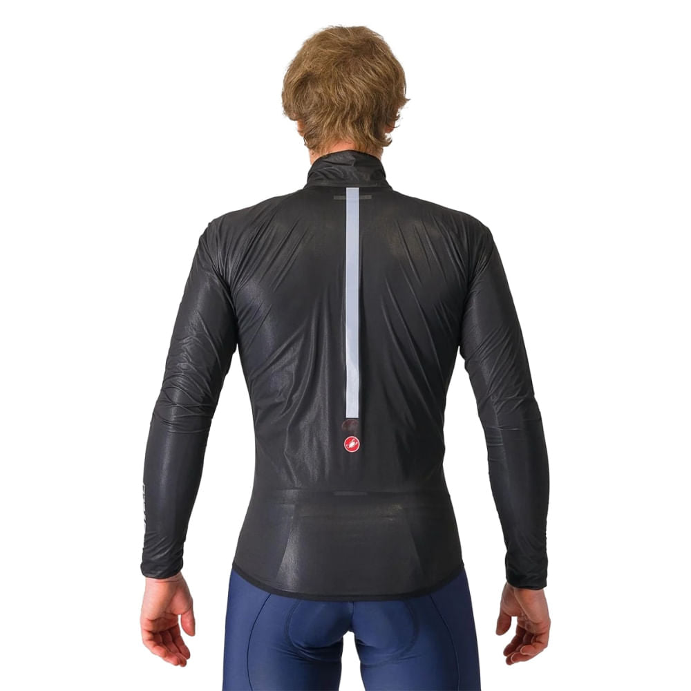 Castelli Mens Squall Shell Jacket Cycling Jackets in Black Color