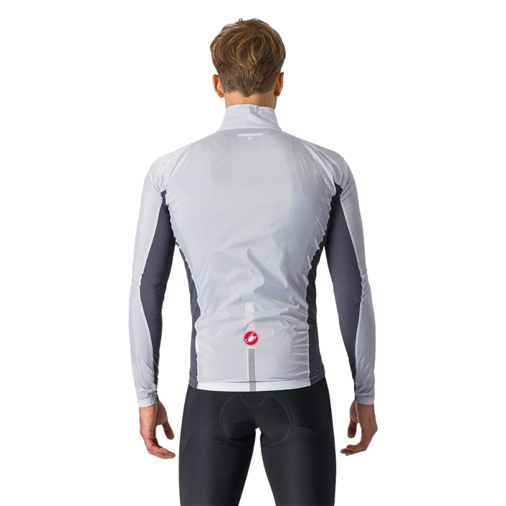Castelli Mens Squadra Stretch Jacket Cycling Jackets in Grey Color