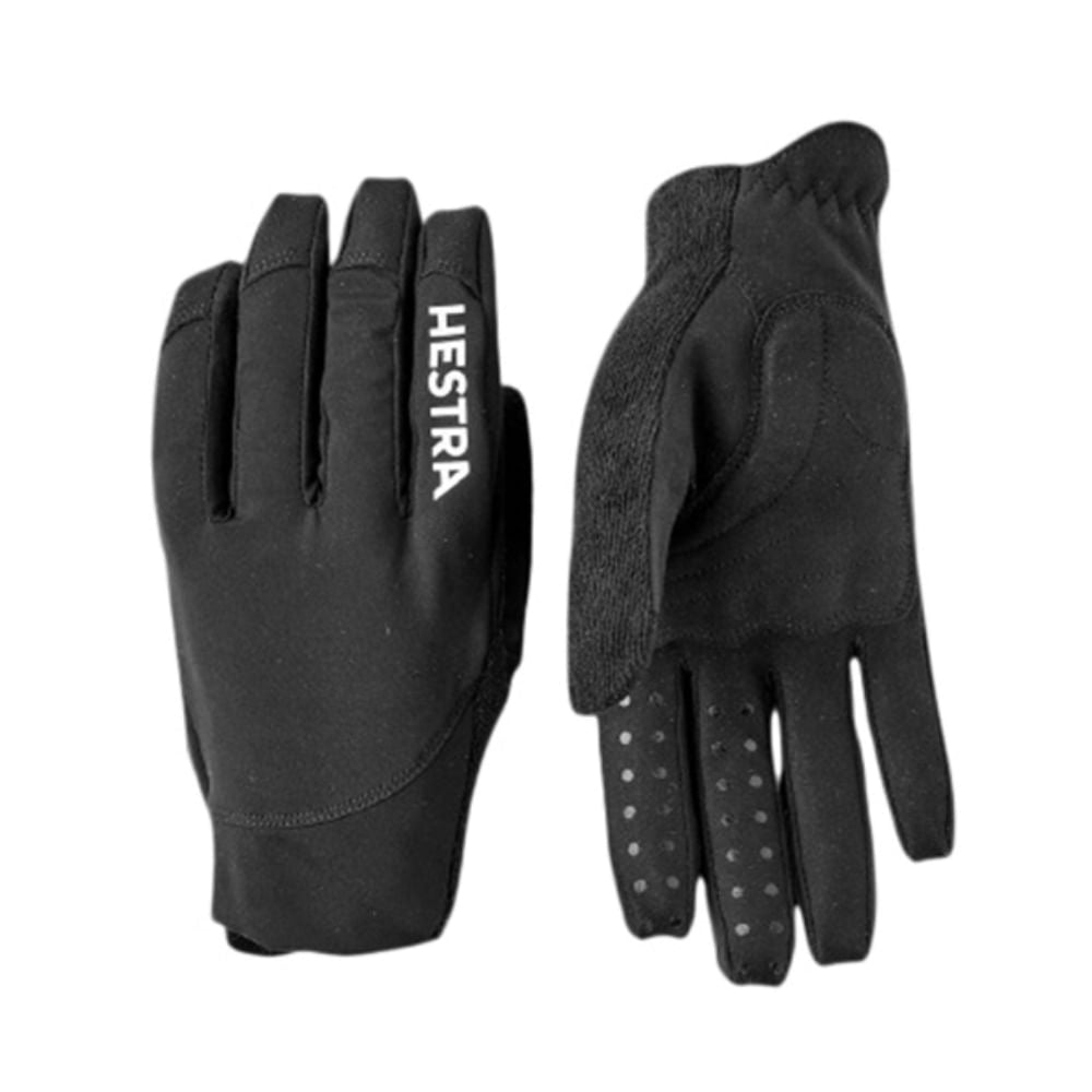 Hestra Gloves Unisex Spiro Long Cycling Gloves in Black Color