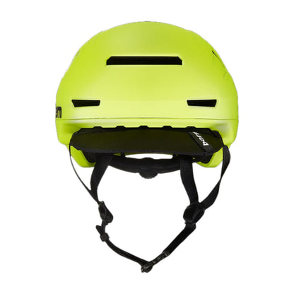 Bern Unisex Hudson Mips Hi Viz Cycling Helmets in Yellow Color
