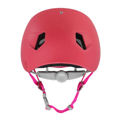 Bern Kids Nina DVRT Matte Sunset Cycling Helmets in Pink Color