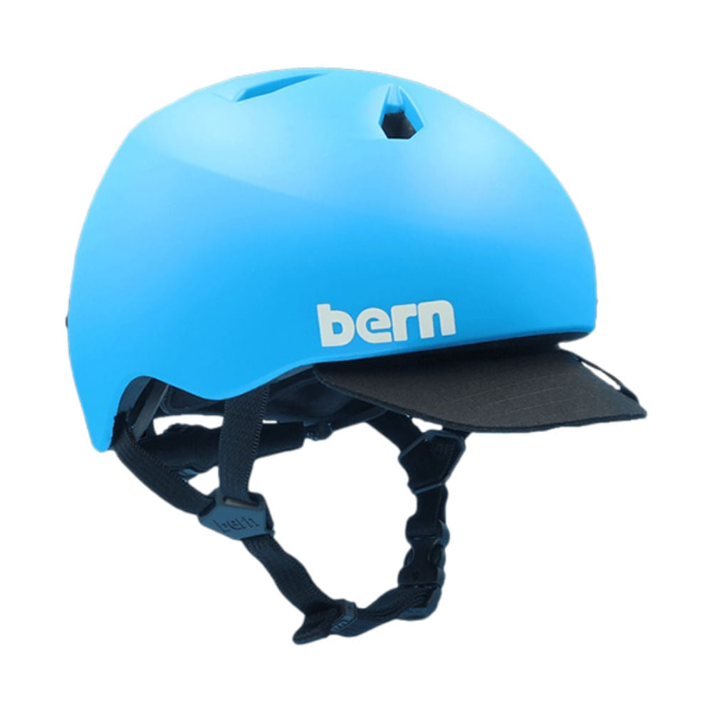 Bern Kids Nino DVRT Matte Blue Cycling Helmets in Blue Color