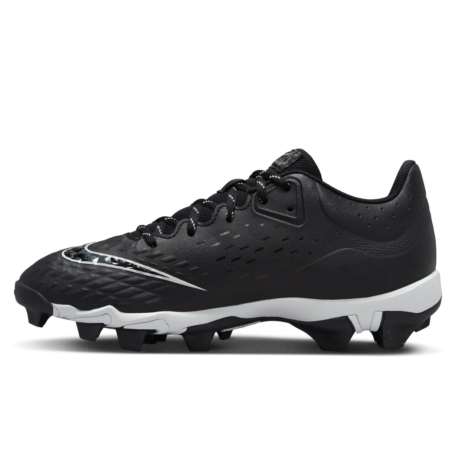 Nike Womens Hyperdiamond 4 Keystone Softball Cleats in Black Color