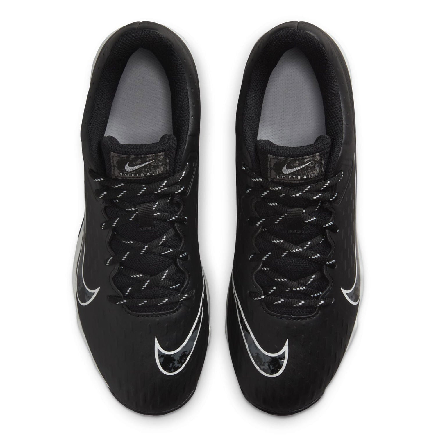 Nike Womens Hyperdiamond 4 Keystone Softball Cleats in Black Color
