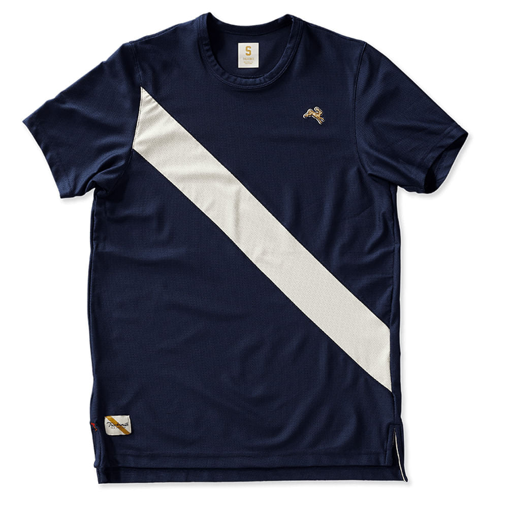 M VAN CORTLANDT TEE | NAVY/IVORY