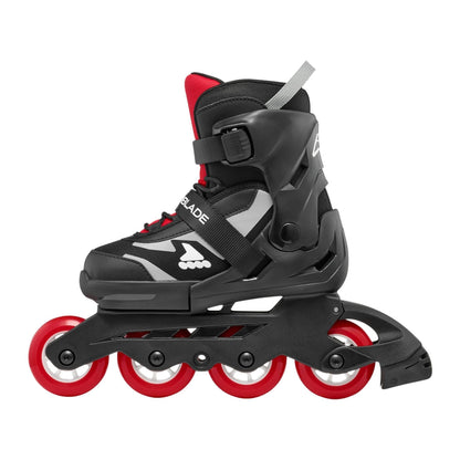 Rollerblade Kids Microblade Inline Skates in Black Color