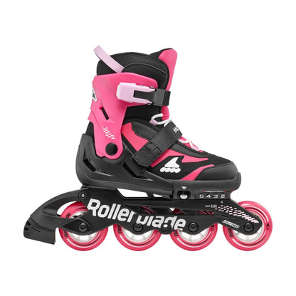 Rollerblade Kids Microblade G Inline Skates in Black Color
