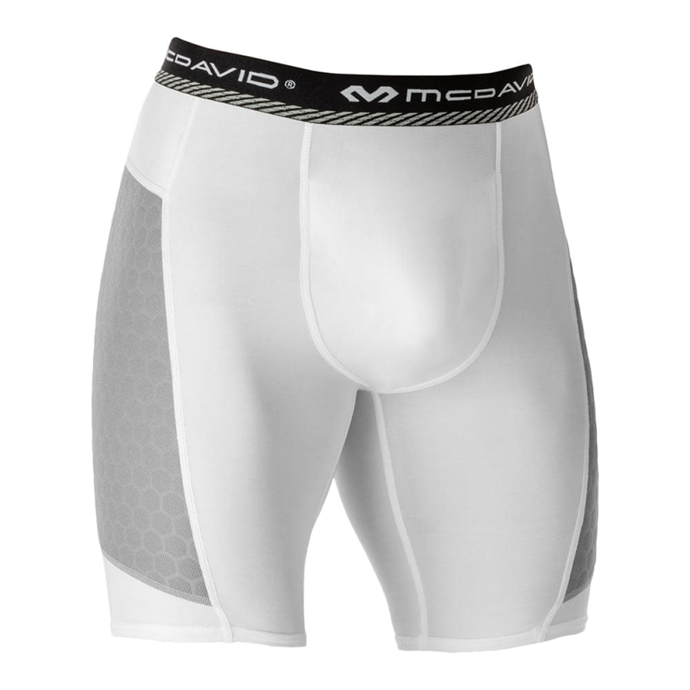 HEX THIN SLIDING SHORT | WHITE