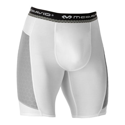 HEX THIN SLIDING SHORT | WHITE