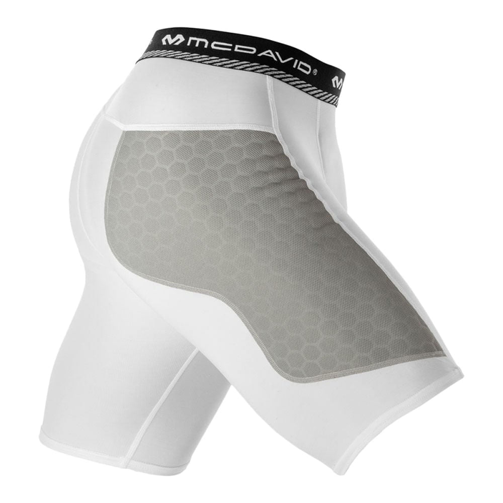 HEX THIN SLIDING SHORT | WHITE