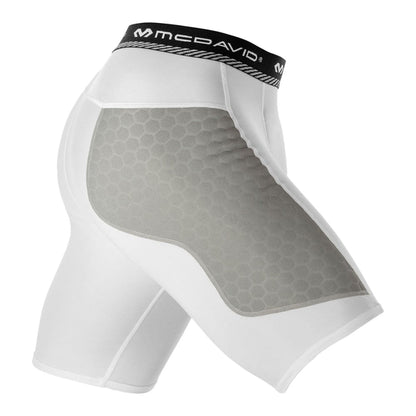 HEX THIN SLIDING SHORT | WHITE