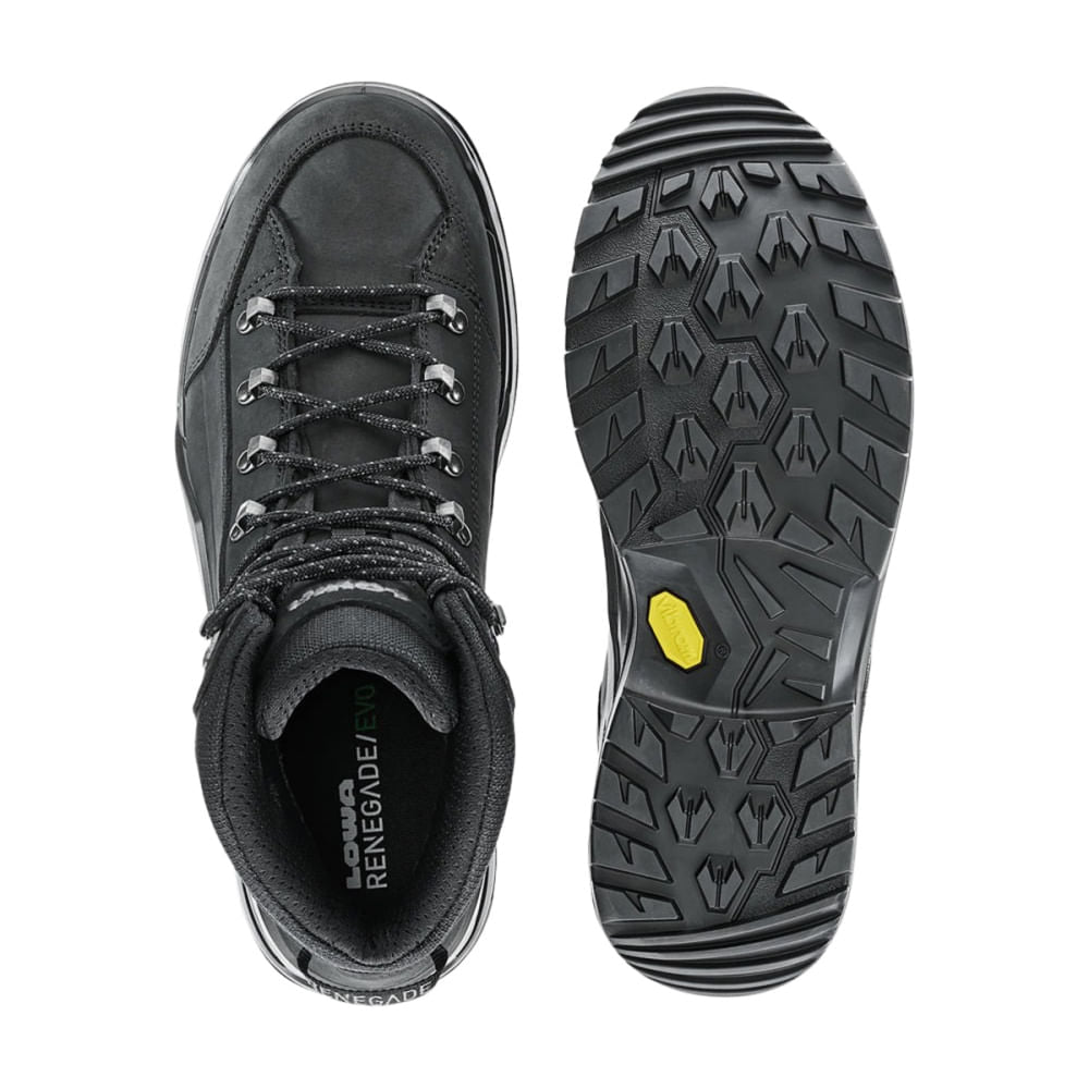 Lowa Mens Renegade Evo GORE-Tex Mid W Boots in Black Color