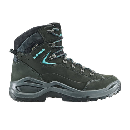 Lowa Womens Renegade Evo GORE-Tex Mid Ws Boots in Grey Color
