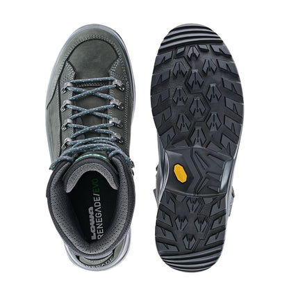 Lowa Womens Renegade Evo GORE-Tex Mid Ws Boots in Grey Color