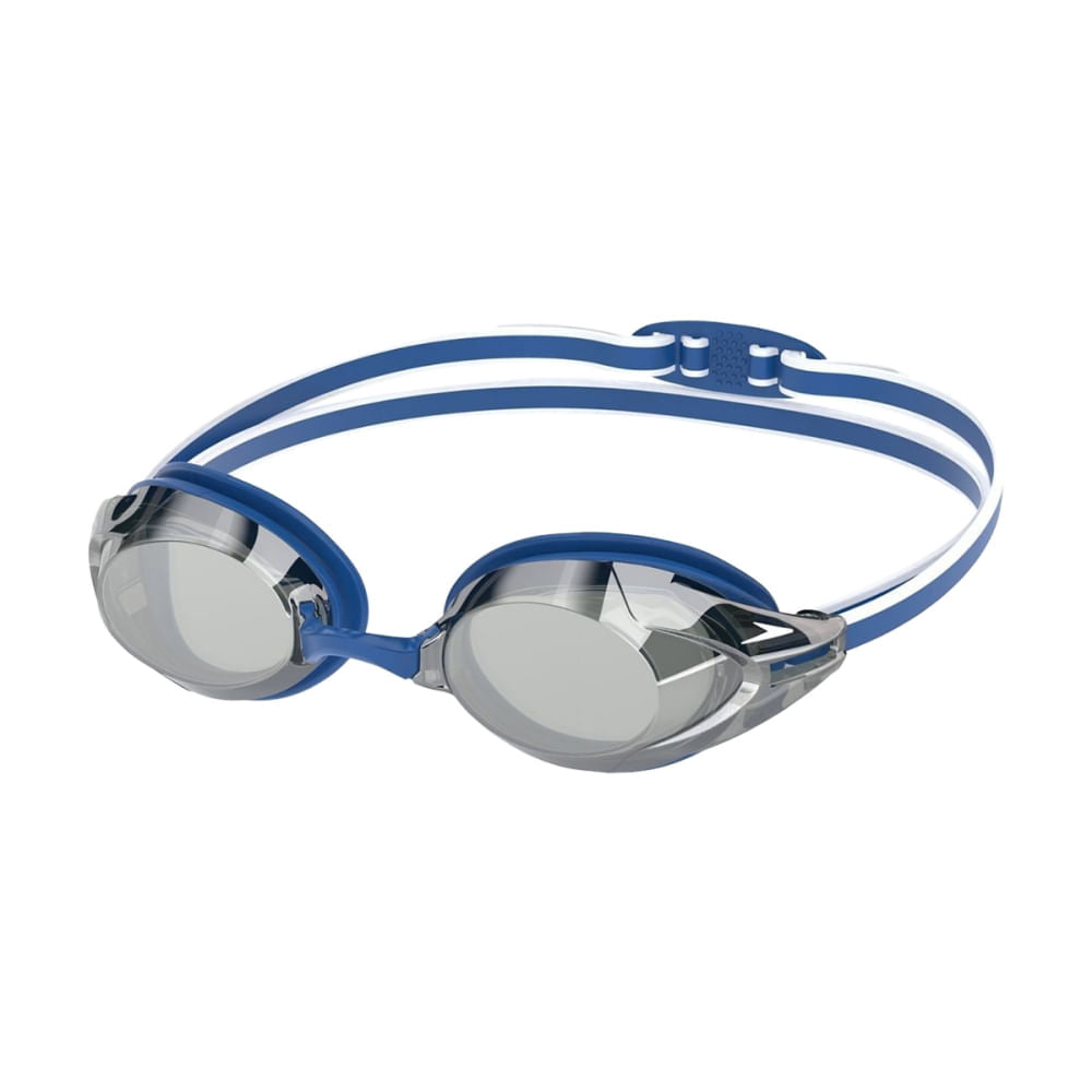 Speedo Unisex Vanquisher 3.0 Mirrored Swimming Goggles in Blue Color
