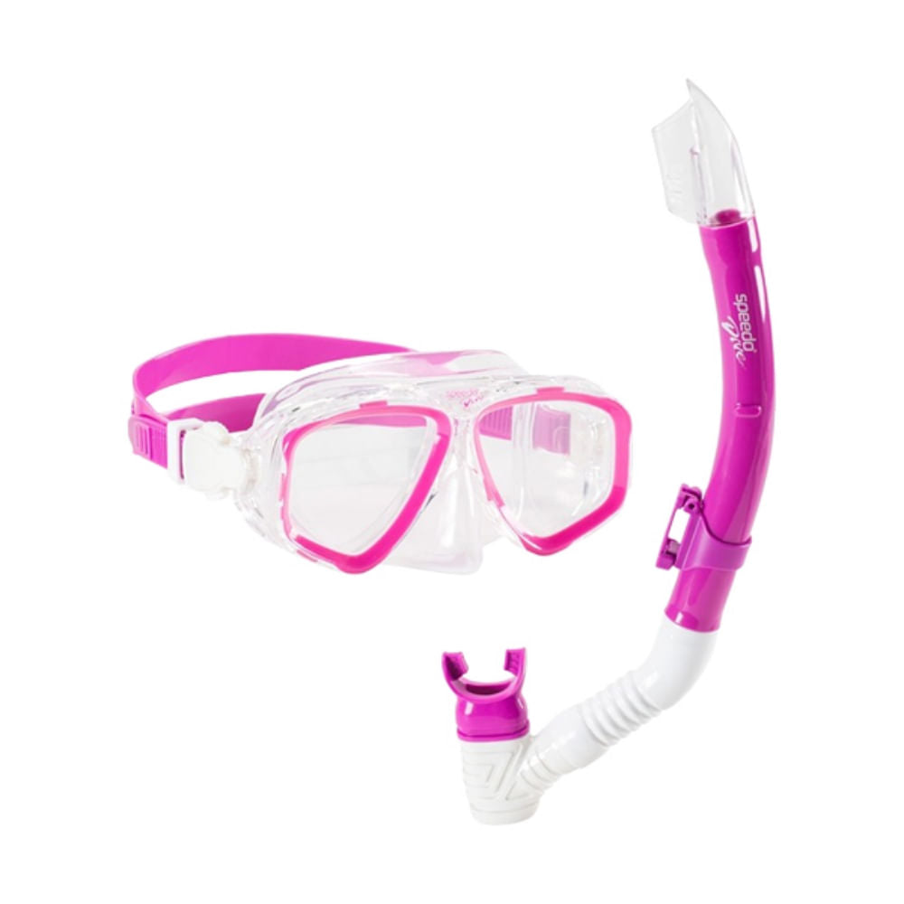 Speedo Kids Adventure Mask/Snorke Scuba Goggles in Pink Color