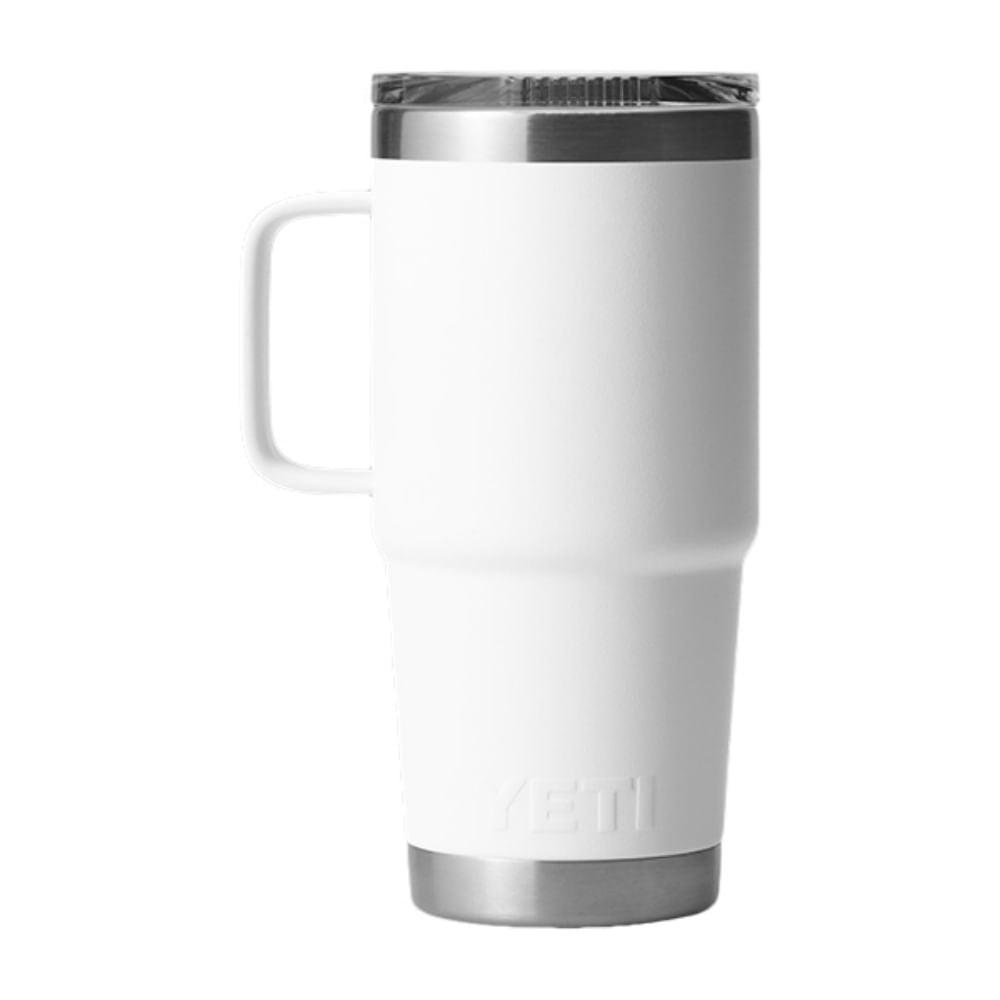 RAMBLER 20 OZ TRAVEL MUG | WHITE