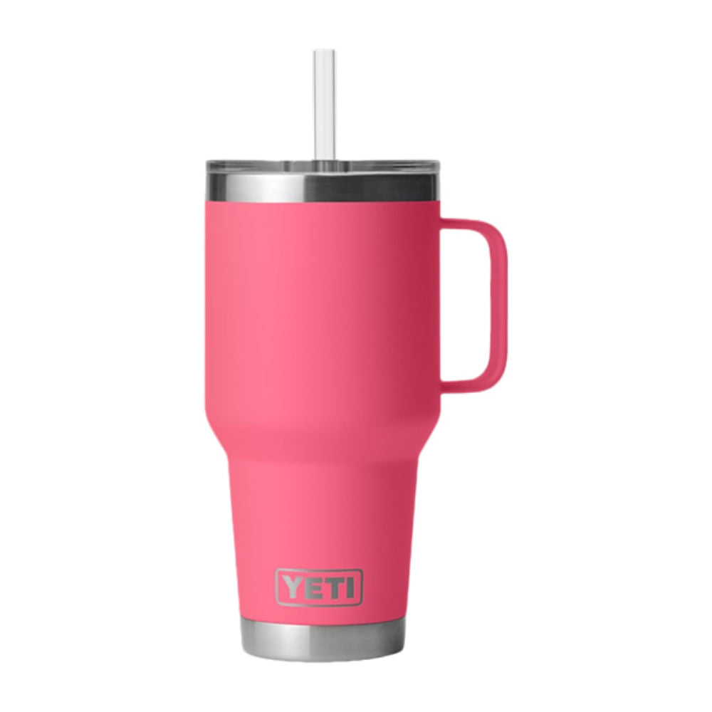 RAMBLER 35 OZ STRAW MUG | TROP.PINK