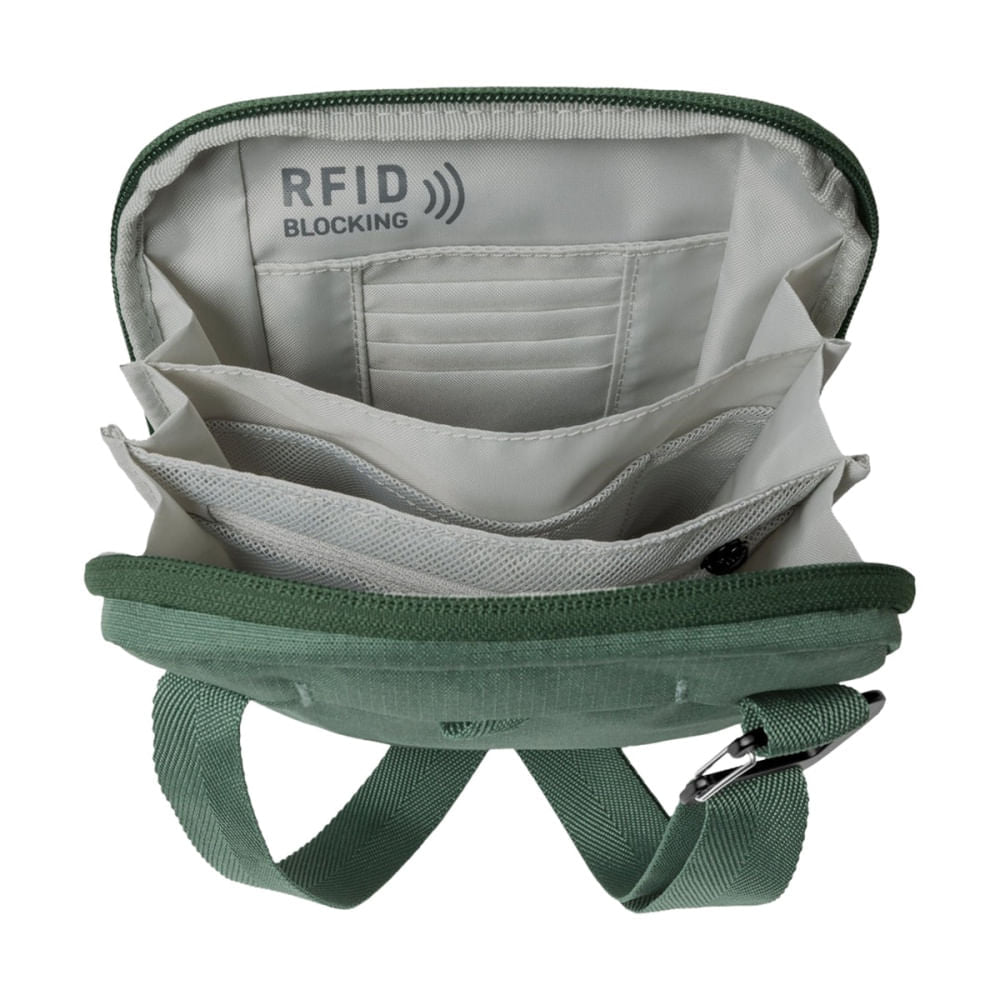 Eagle Creek Stash Rfid Crossbody Bag Travel Accessories in Green Color