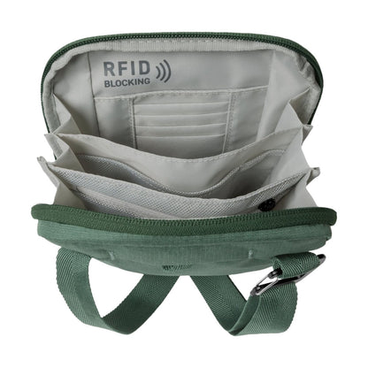 Eagle Creek Stash Rfid Crossbody Bag Travel Accessories in Green Color