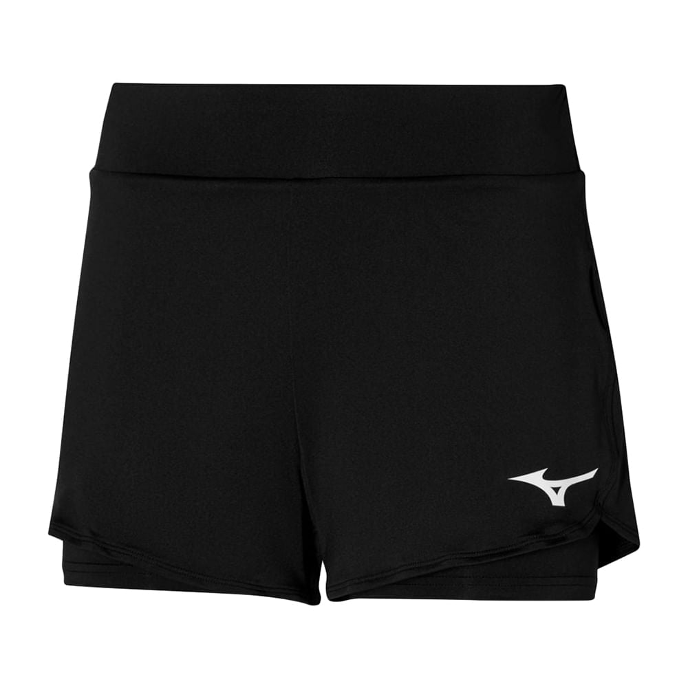 Mizuno Womens Flex Short in Black Color
