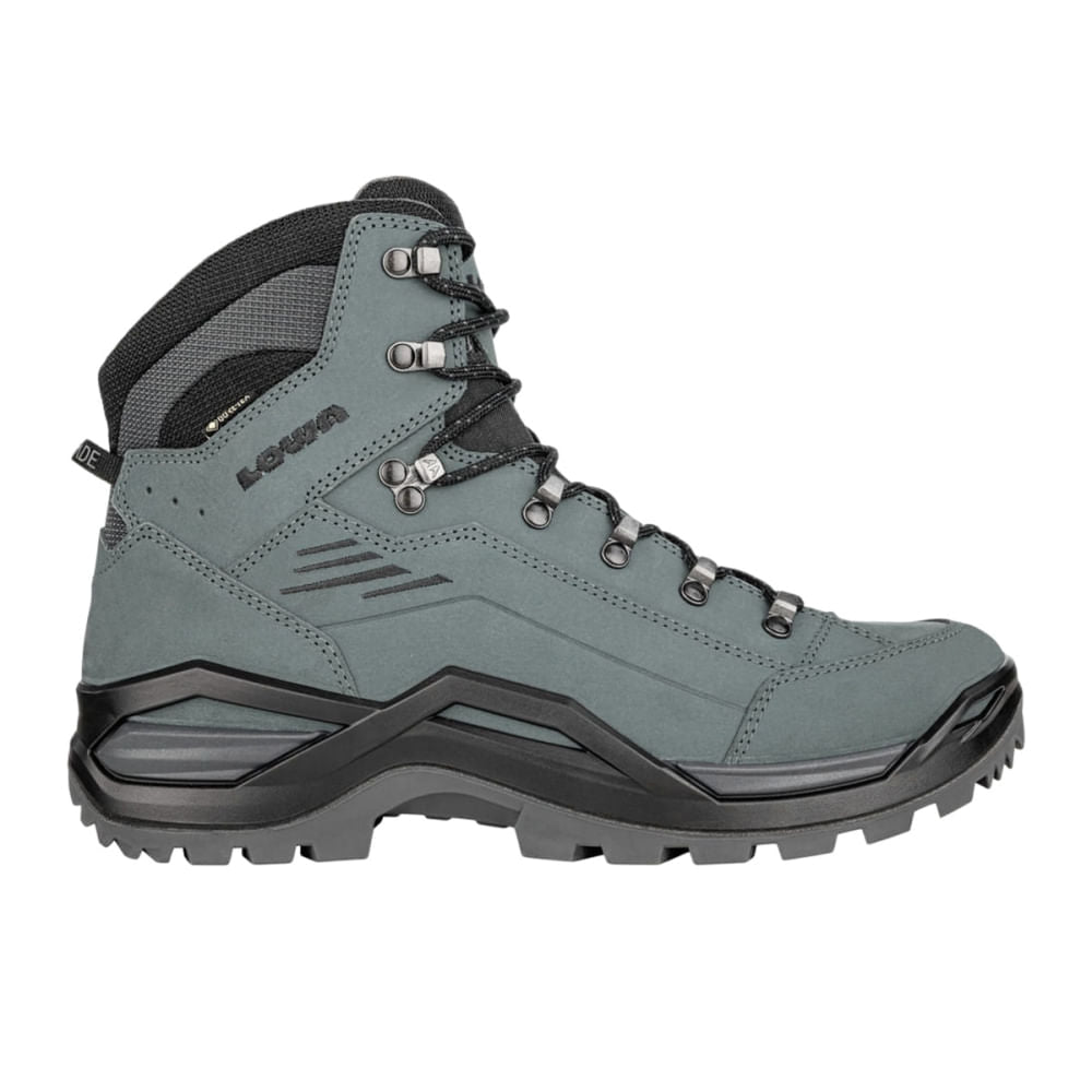 Lowa Mens Renegade Evo GORE-Tex Mid Boots in Green Color