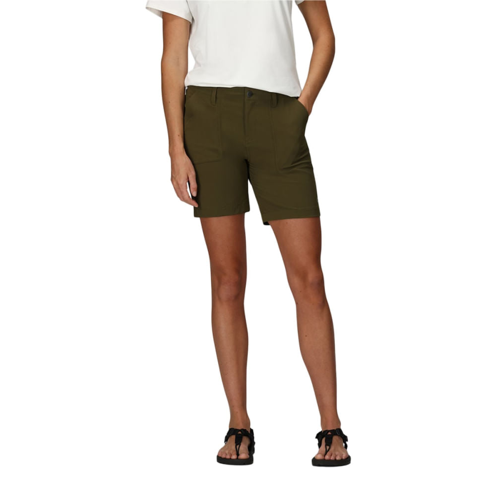 Outdoor Research Womens Ferrosi Short 7 Inch Shorts in Green Color