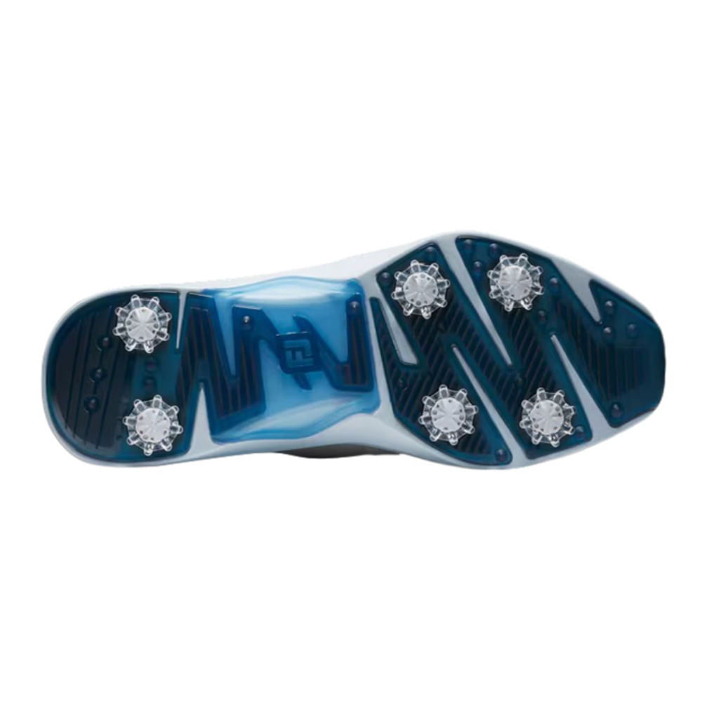 Footjoy Mens Hyperflex Golf Cleats in White Color