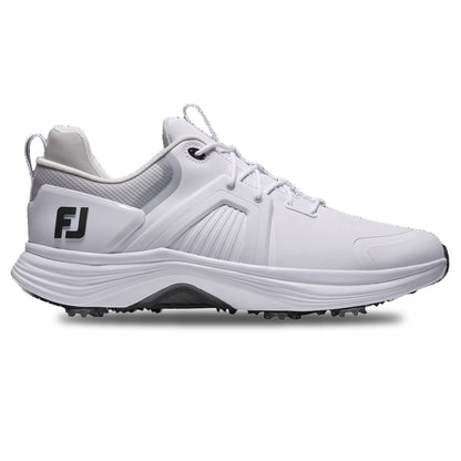 Footjoy Mens Hyperflex Carbon Golf Cleats in White Color