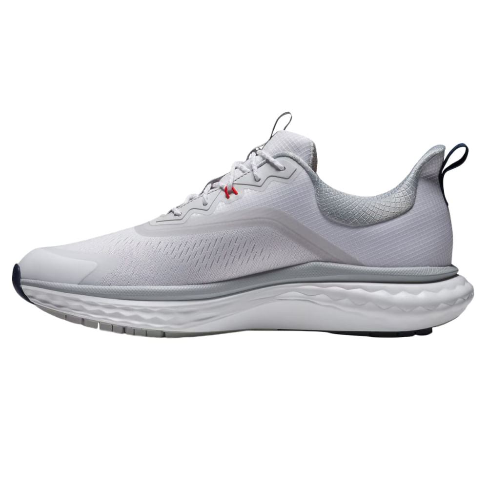 Footjoy Mens Quantum Golf Cleats in White Color