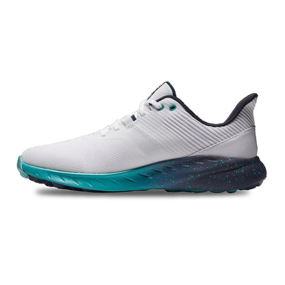 Footjoy Mens Flex Golf Cleats in White Color