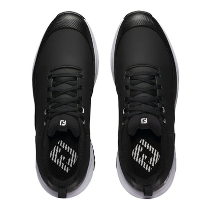 Footjoy Mens Tour Rival Golf Cleats in Black Color