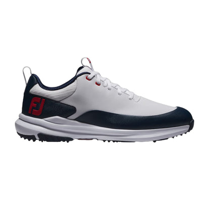 Footjoy Mens Tour Rival Golf Cleats in White Color