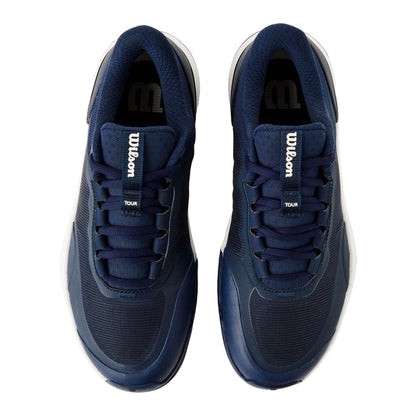 Wilson Womens Intrigue Tour Tennis Sho Tennis Shoes in Blue Color