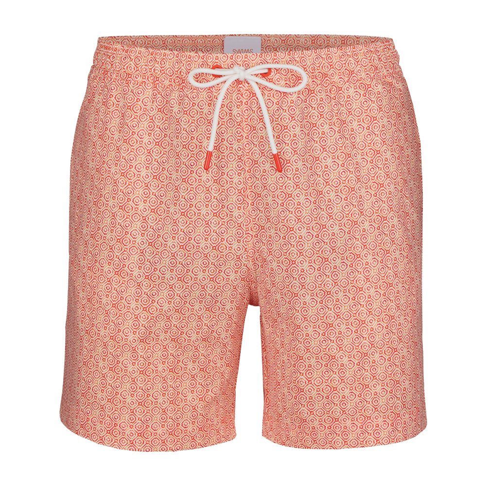MOSAICO PRINTED SWIM | ORANGE