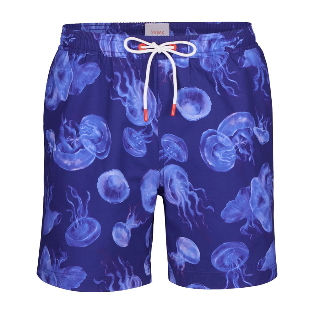 JELLY PRINTED SWIM SHORT | OCEAN