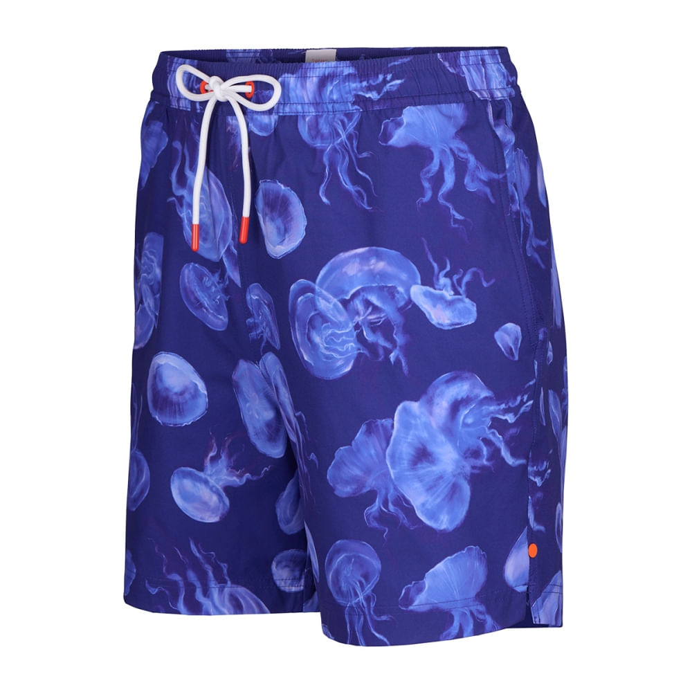 JELLY PRINTED SWIM SHORT | OCEAN